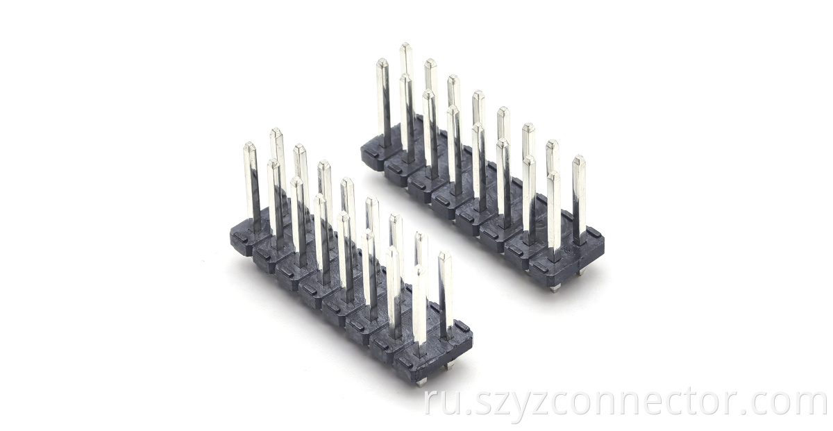 Разъем PA6T с шагом 4,2 мм 4.2mm Pitch Pin header Connector PA6T